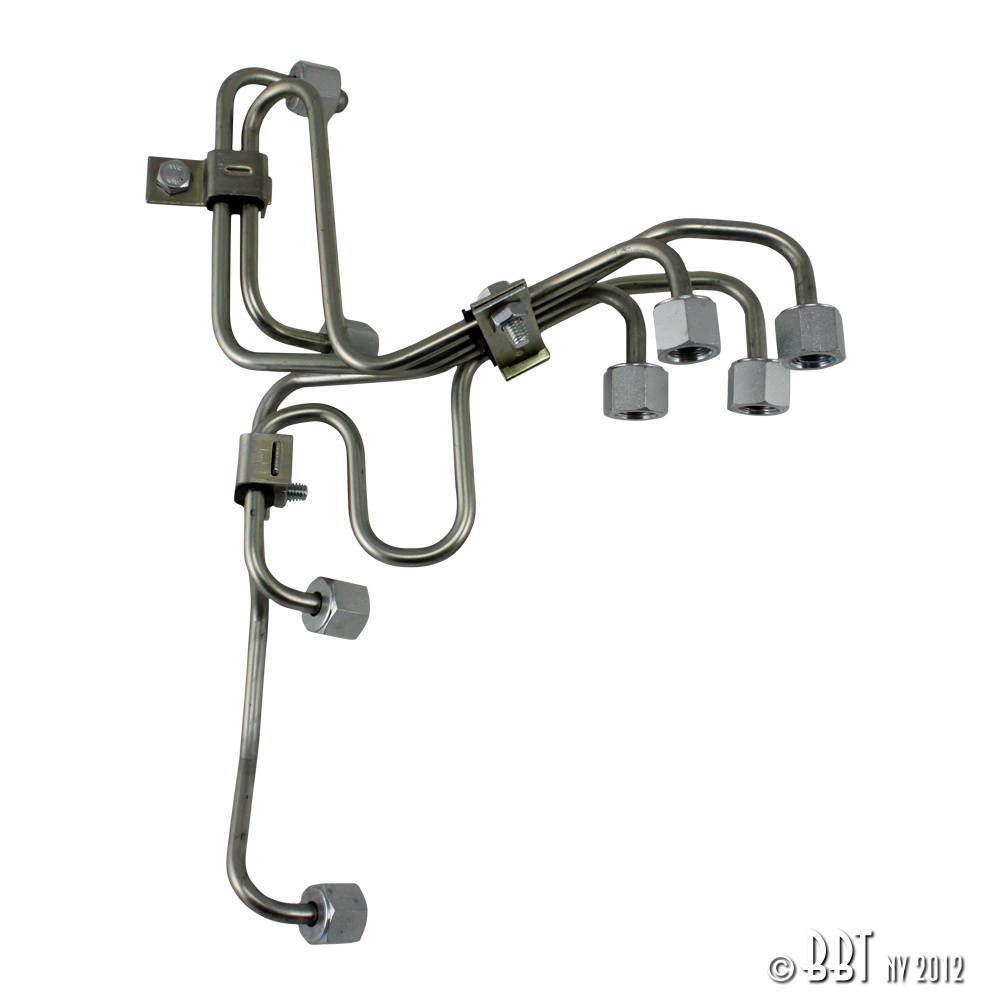 Type 25 Fuel Injection Pipe Set Diesel Engines (CS, KY Engines) Cool Air VW